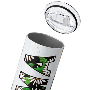 Mama on Daisies 20oz Skinny Tumbler