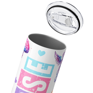 Pastel Color Nurse 20oz Skinny Tumbler