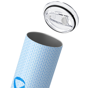 In April we Wear Blue 20oz Skinny Tumbler