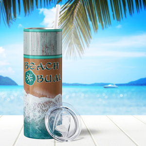 Beach Bum 20oz Skinny Tumbler