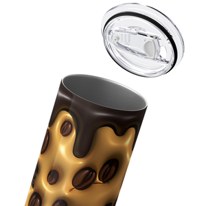 Inflated Coffee Coffee Coffee 20oz Skinny Tumbler