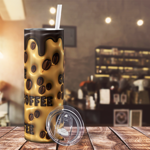 Inflated Coffee Coffee Coffee 20oz Skinny Tumbler