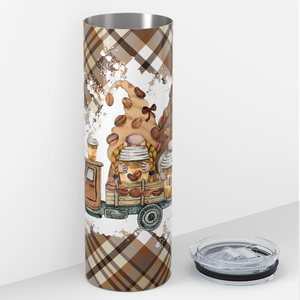 Coffee Gnome Delivery Truck 20oz Skinny Tumbler