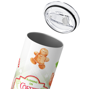 Christmas Coffee Cheer 20oz Skinny Tumbler