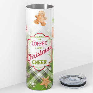 Christmas Coffee Cheer 20oz Skinny Tumbler