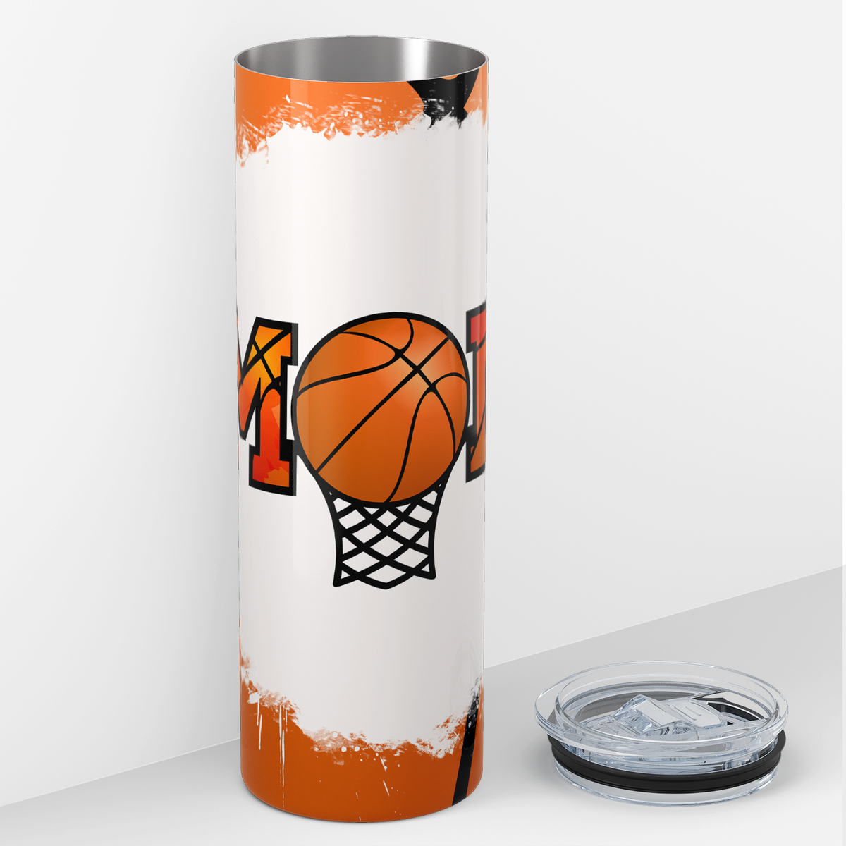 Basketball Mom 20oz Skinny Tumbler
