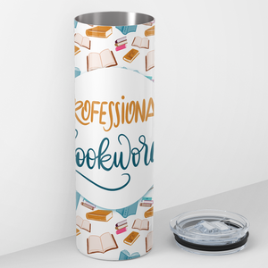 Professional Bookworm 20oz Skinny Tumbler