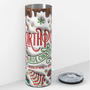 North Pole Hot Chocolate Co 20oz Skinny Tumbler