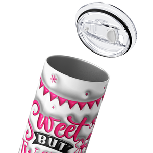 Does that Make Me a Candy Cane Pink 20oz Skinny Tumbler