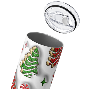 Christmas Tree Cakes 20oz Skinny Tumbler