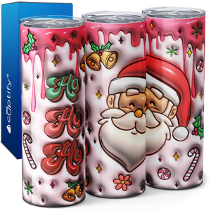 Ho Ho Ho Santa 20oz Skinny Tumbler