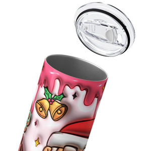 Ho Ho Ho Santa 20oz Skinny Tumbler