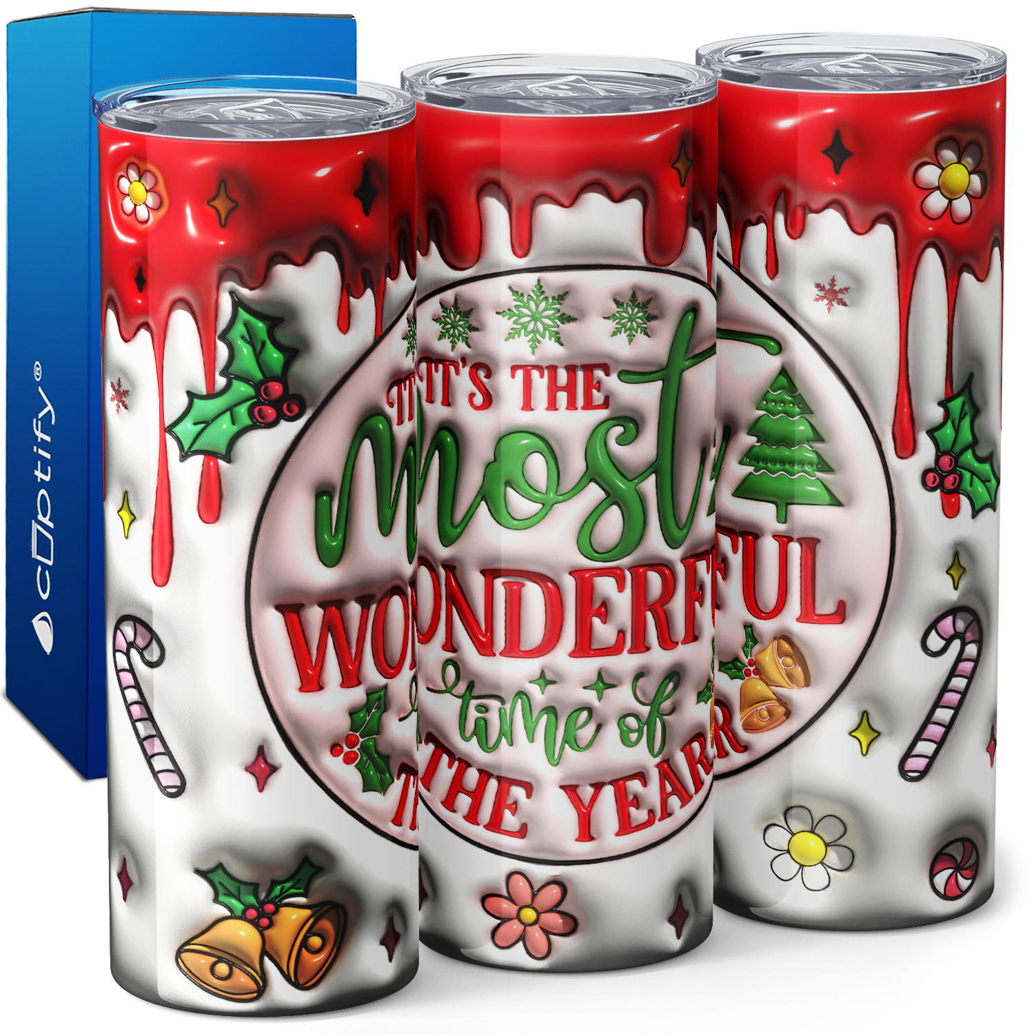 It's the Most Wonderful Time of the Year 20oz Skinny Tumbler