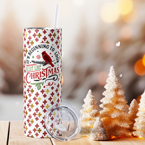 It's Beginning to Look a Lot Like Christmas 20oz Skinny Tumbler