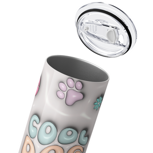 Cool Dog Moms Club 20oz Skinny Tumbler