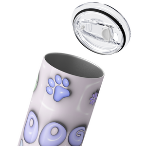 Dog Vibes Only 20oz Skinny Tumbler