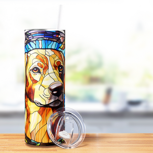 Stained Glass Lab 20oz Skinny Tumbler