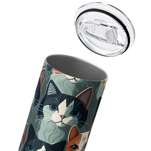 Cats 20oz Skinny Tumbler