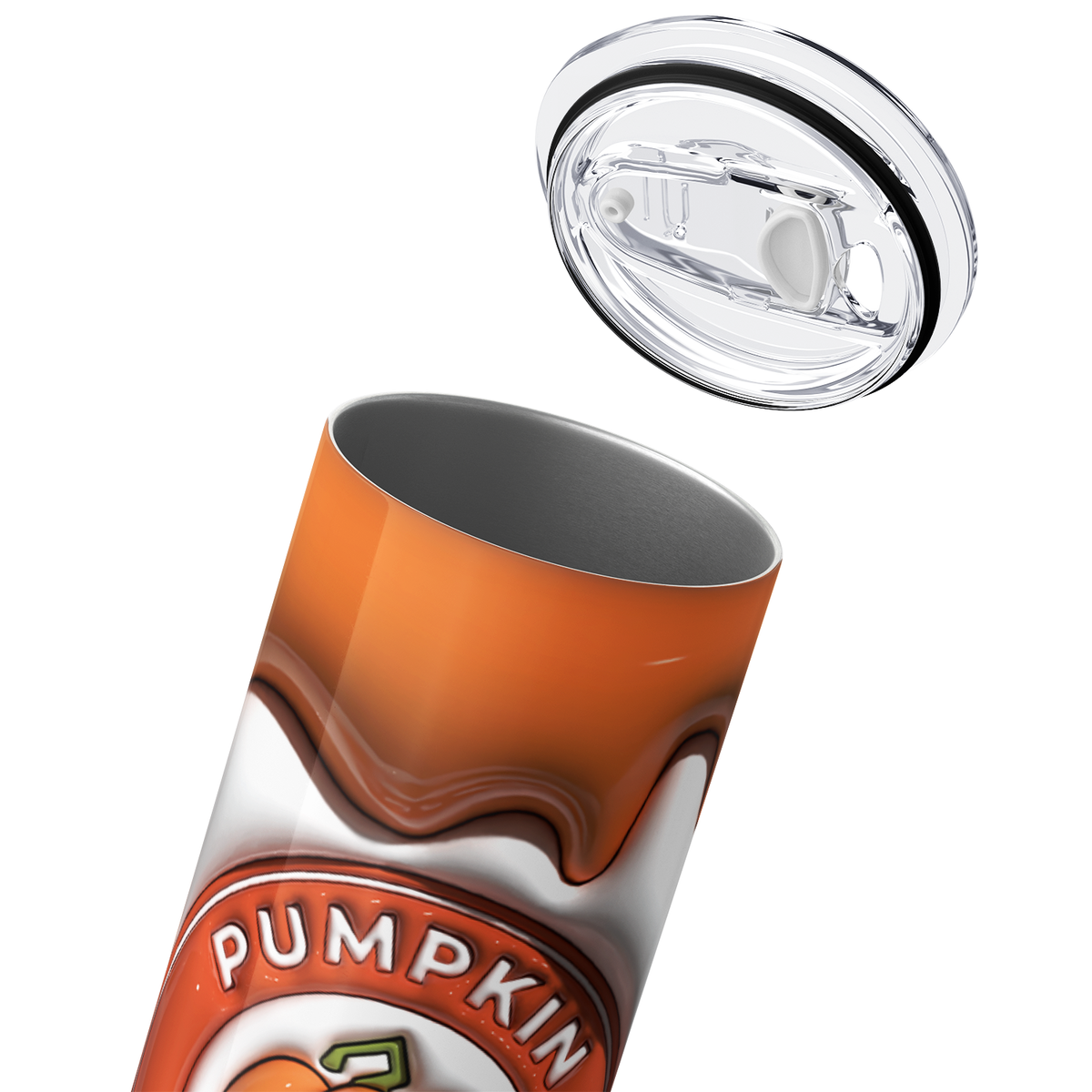 Pumpkin Spice Life Inflated Balloon 20oz Skinny Tumbler