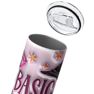Basic Witch Inflated Balloon 20oz Skinny Tumbler