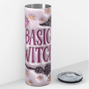 Basic Witch Inflated Balloon 20oz Skinny Tumbler