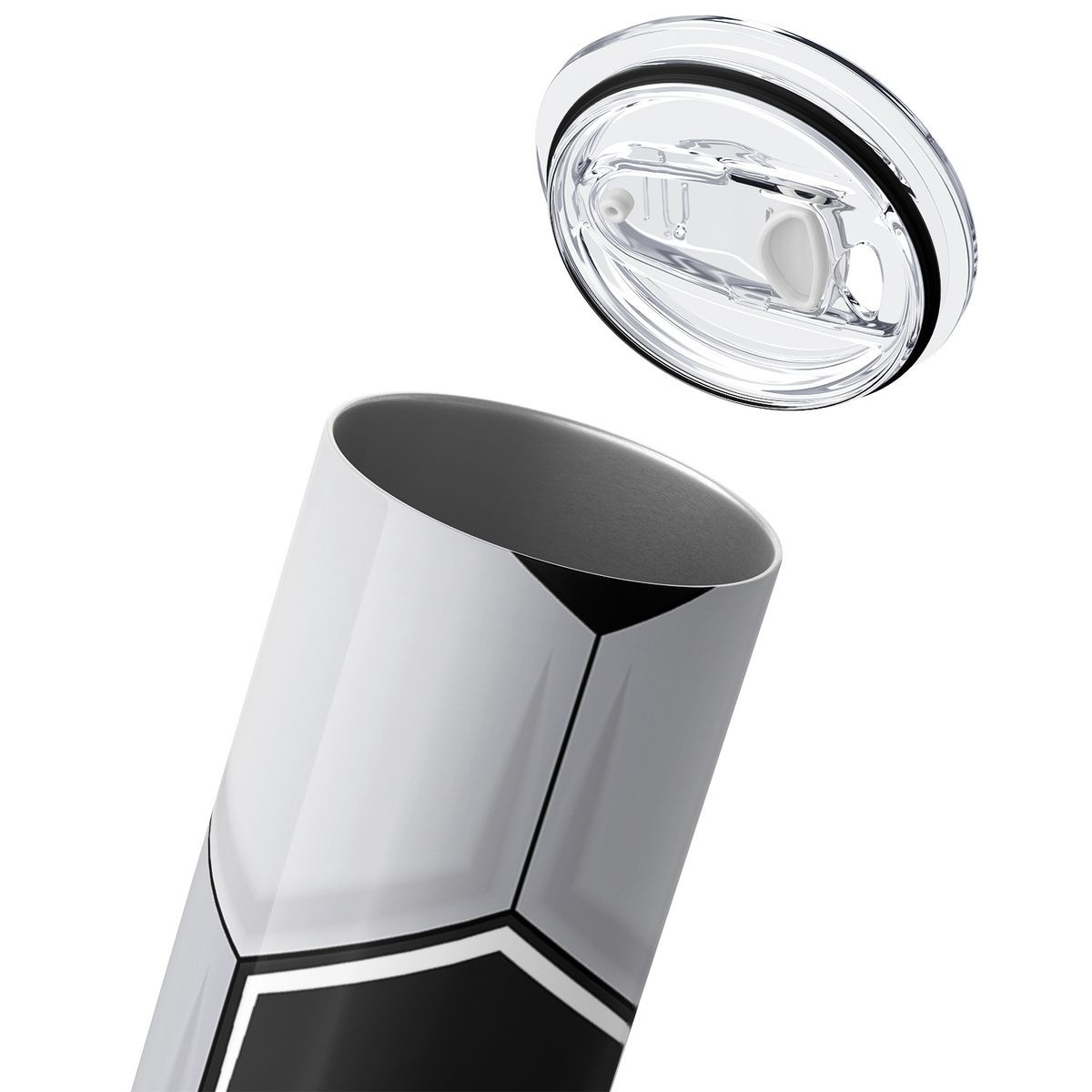 Soccer Ball Print 20oz Skinny Tumbler