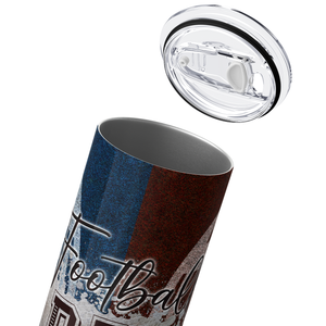 Football Dad Splash 20oz Skinny Tumbler