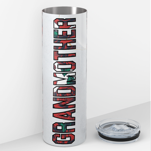 Grandmother Roses 20oz Skinny Tumbler