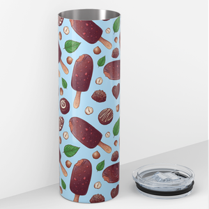 Chocolate Mint and Popsicles 20oz Skinny Tumbler