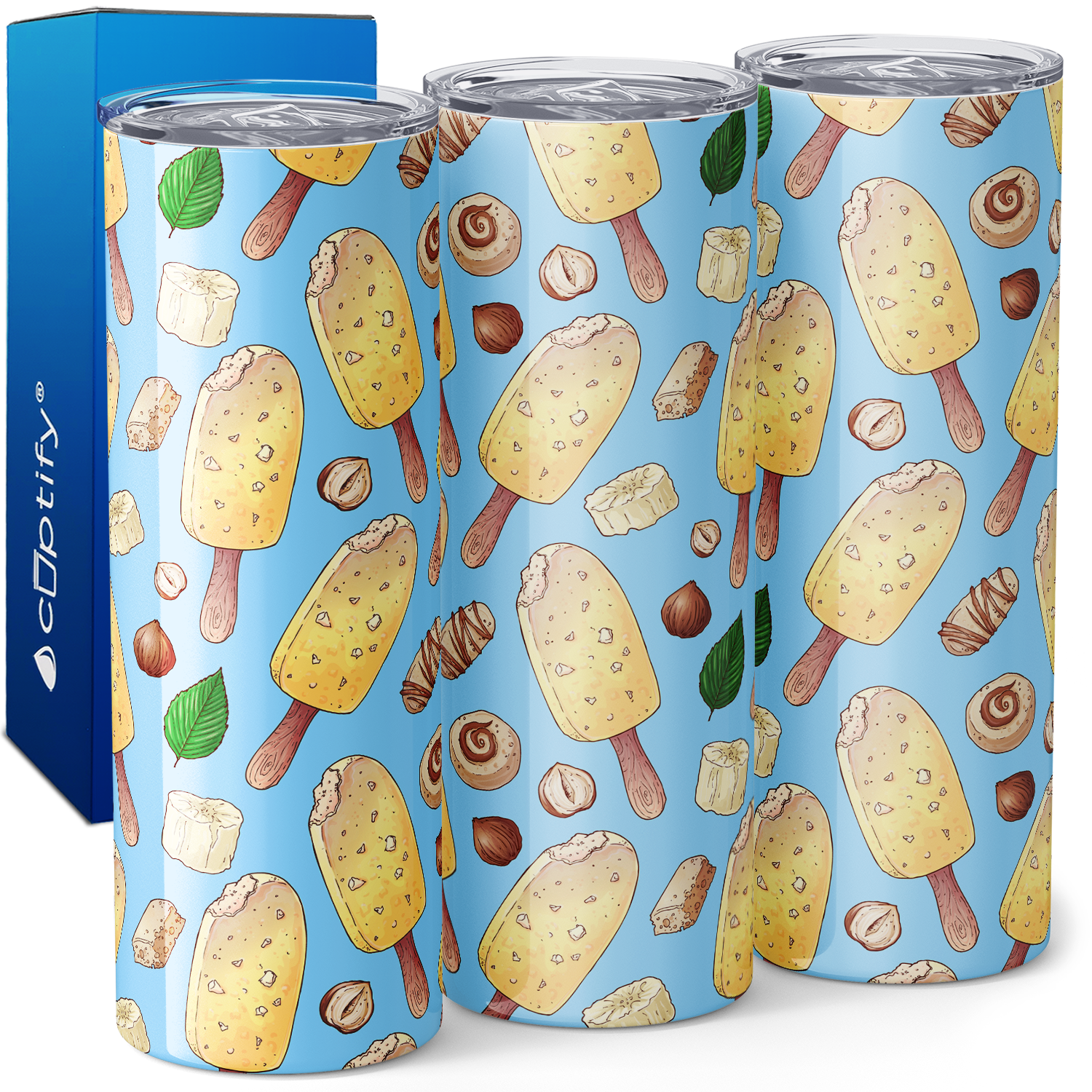 White Chocolates and Popsicles 20oz Skinny Tumbler