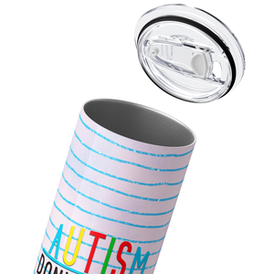 Autism Don't Judge Understand 20oz Skinny Tumbler