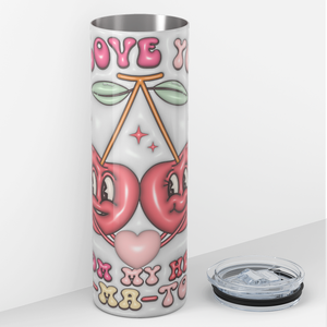 I Love You From my Head to Ma Toes 20oz Skinny Tumbler