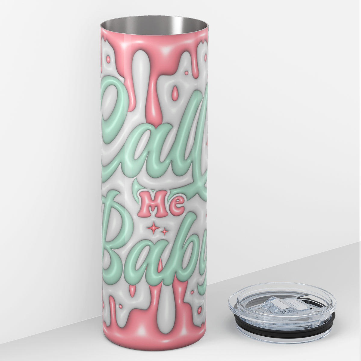 Call me Baby Valentines 20oz Skinny Tumbler