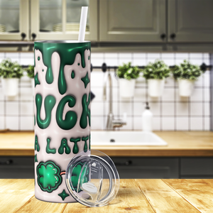 Lucky a Latte St. Patrick's 20oz Skinny Tumbler