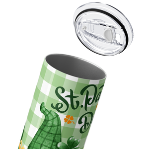 St. Patrick's Day Gnomes 20oz Skinny Tumbler