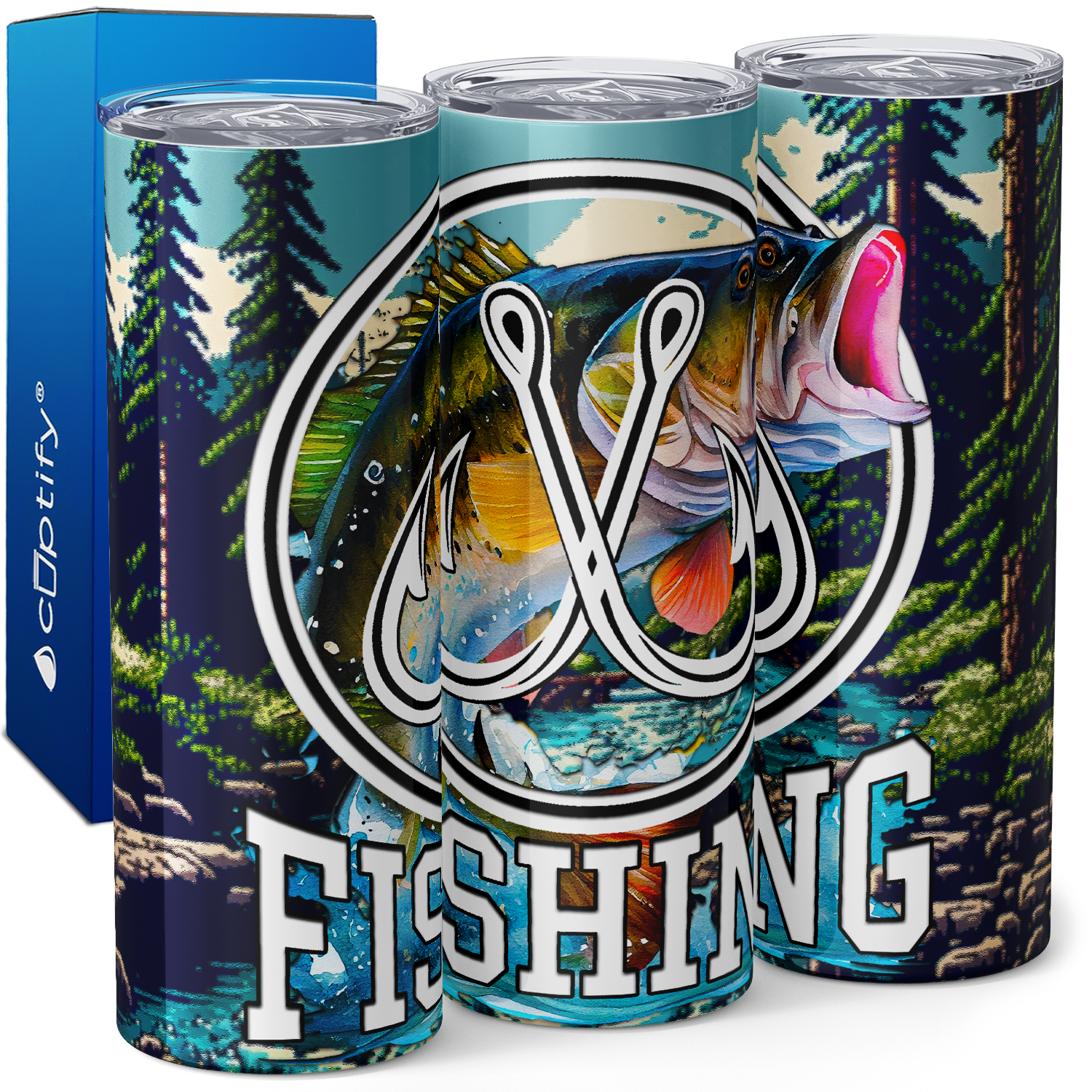 Reel & Relax: Fishing Tumblers Collection - Cuptify