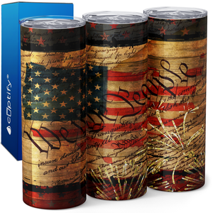 We the People 20oz Skinny Tumbler