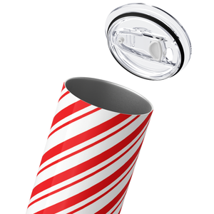 Candy Cane 20oz Skinny Tumbler