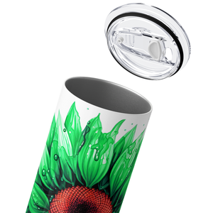 Liver Cancer Awarness Survivor 20oz Skinny Tumbler