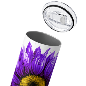 Pancreatic Cancer Awarness Warrior 20oz Skinny Tumbler