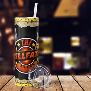 The Grillfather 20oz Skinny Tumbler