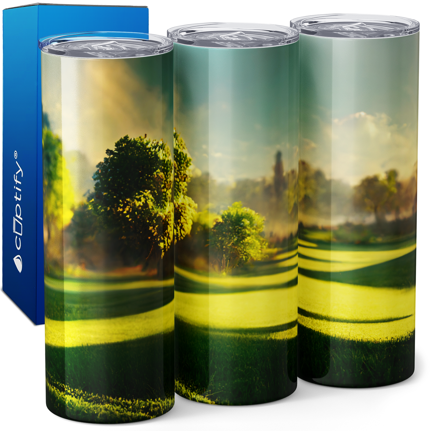 Golf Course 20oz Skinny Tumbler