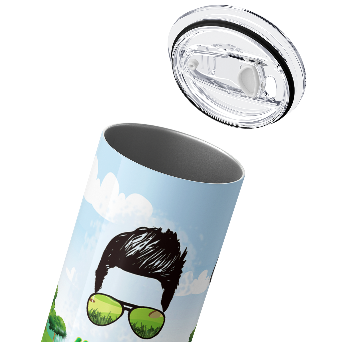 Hashtag Golf Dad 20oz Skinny Tumbler