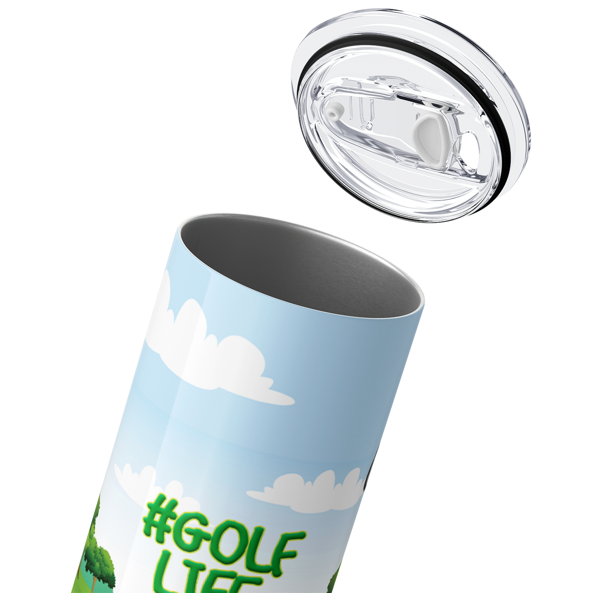 Hashtag Golf Life 20oz Skinny Tumbler