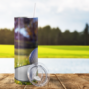 Play Golf 20oz Skinny Tumbler