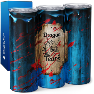 Dragon Tears Potion Blood 20oz Skinny Tumbler