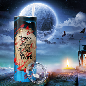 Dragon Tears Potion Blood 20oz Skinny Tumbler