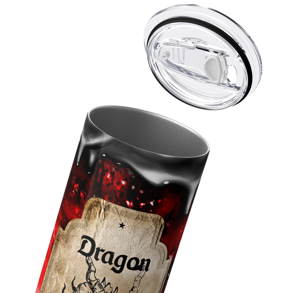 Dragon Tears Potion Red 20oz Skinny Tumbler
