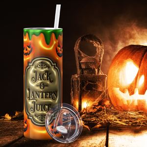Jack-o-Lantern Juice Potion 20oz Skinny Tumbler