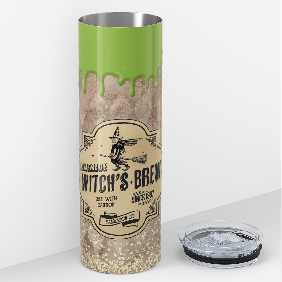Homemade Witch's Brew Potion 20oz Skinny Tumbler